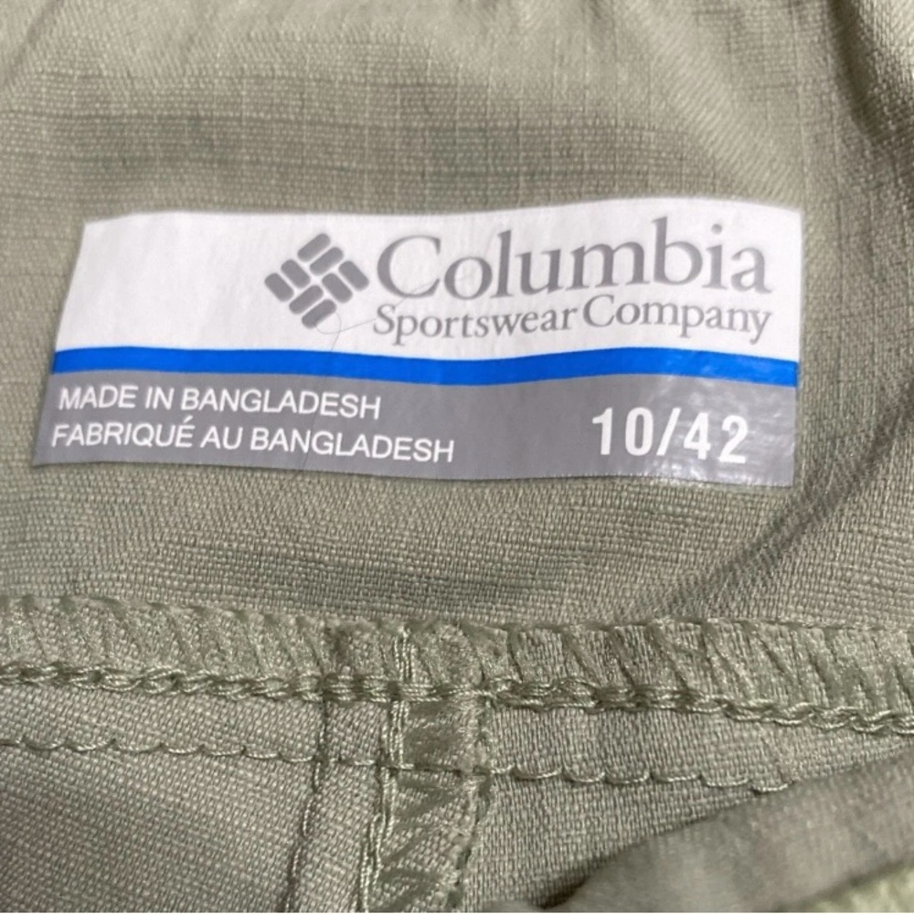 Columbia On The Go AK0154 10 Nylon Green Activewear Pants - Picture 4 of 7